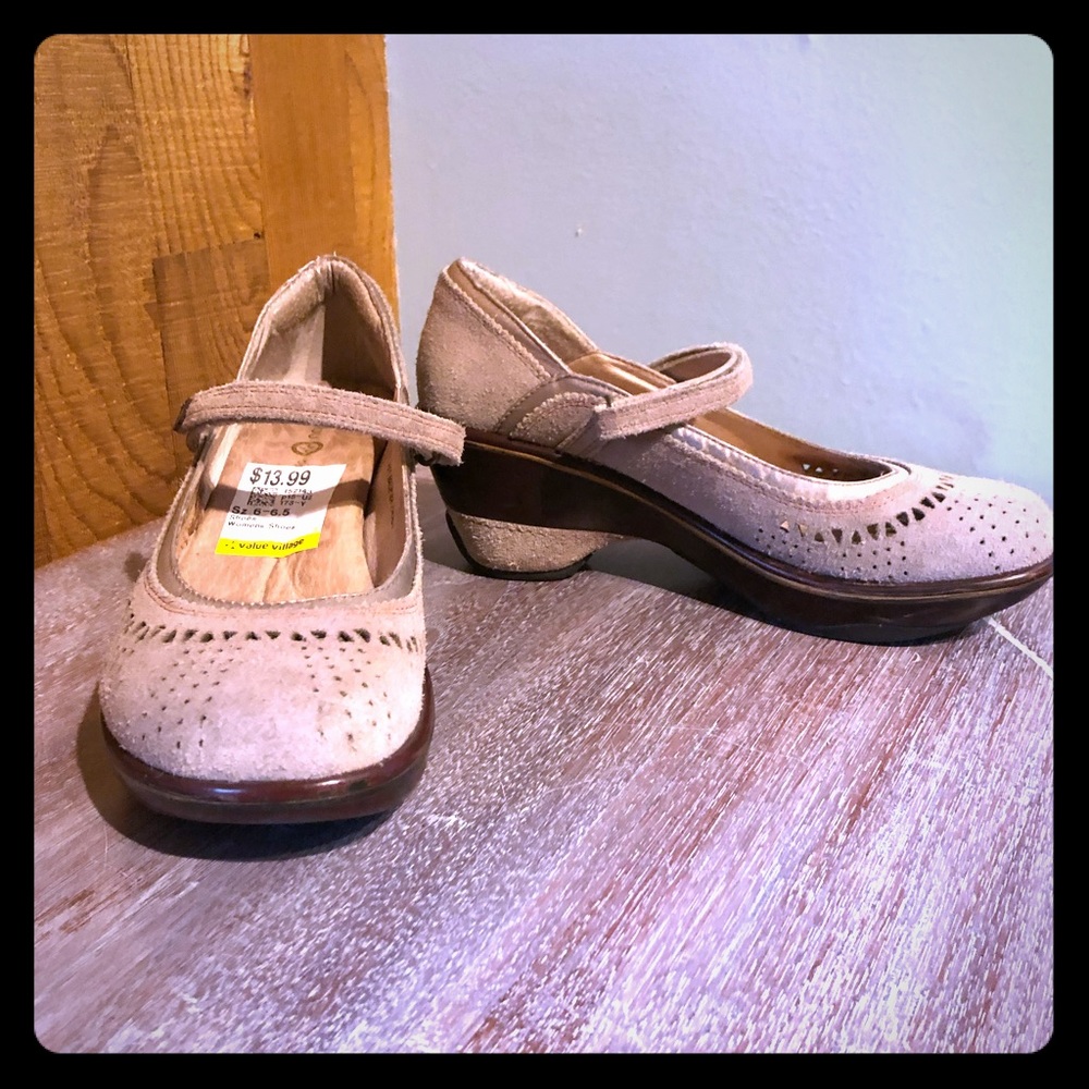 Suede shoes